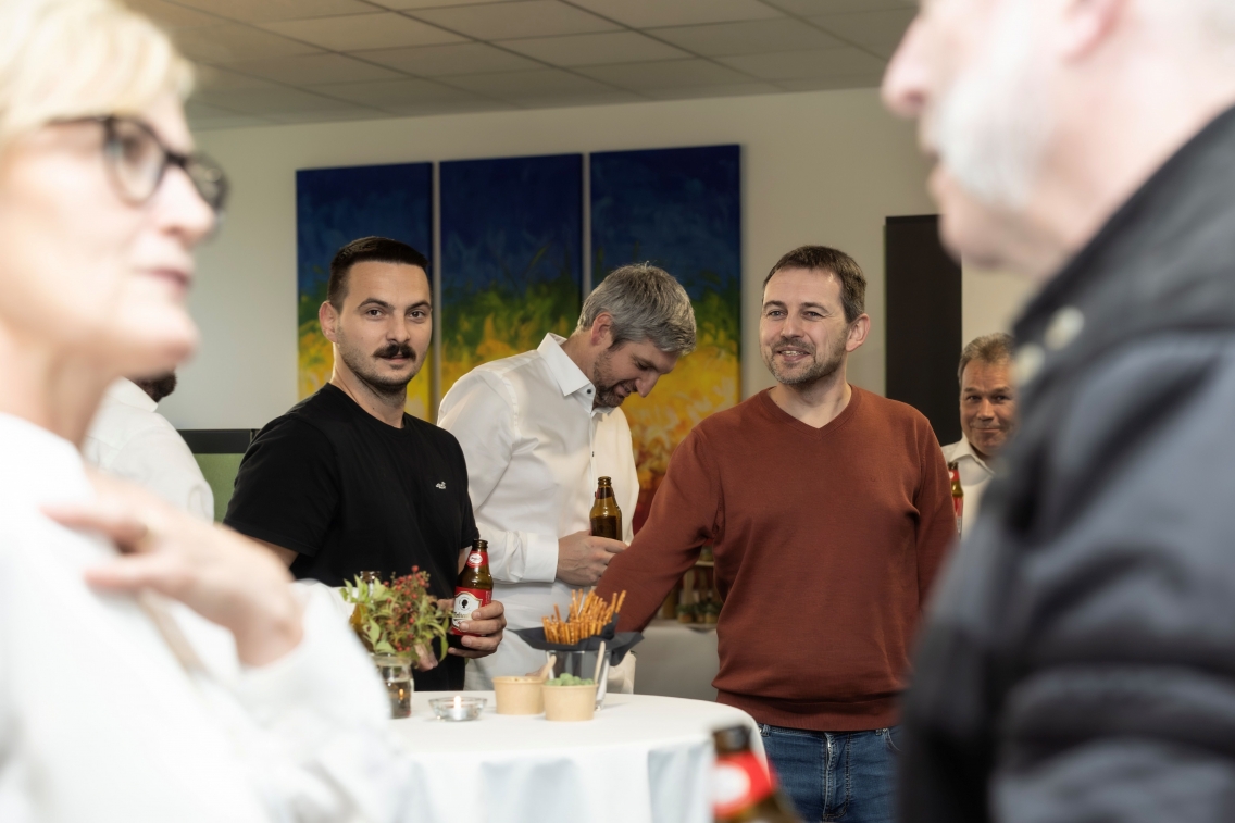 Ein gelungener Abend zur Büroeröffnung