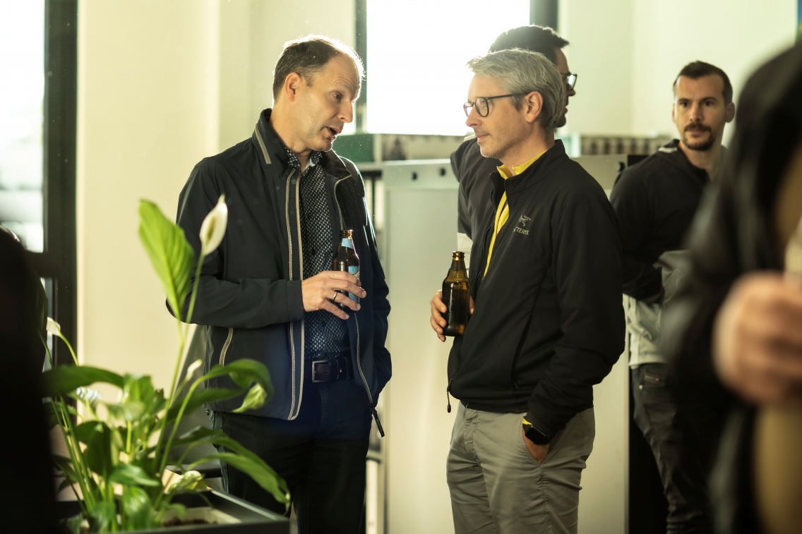 Ein gelungener Abend zur Büroeröffnung