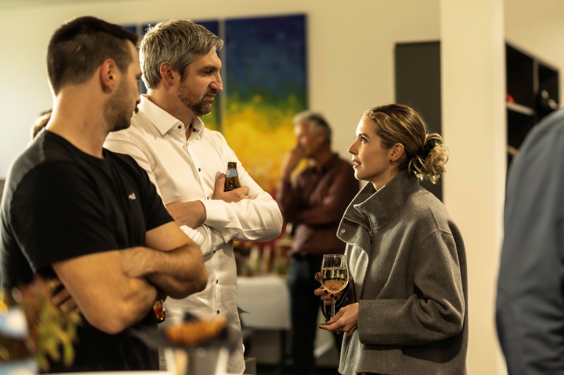 Ein gelungener Abend zur Büroeröffnung