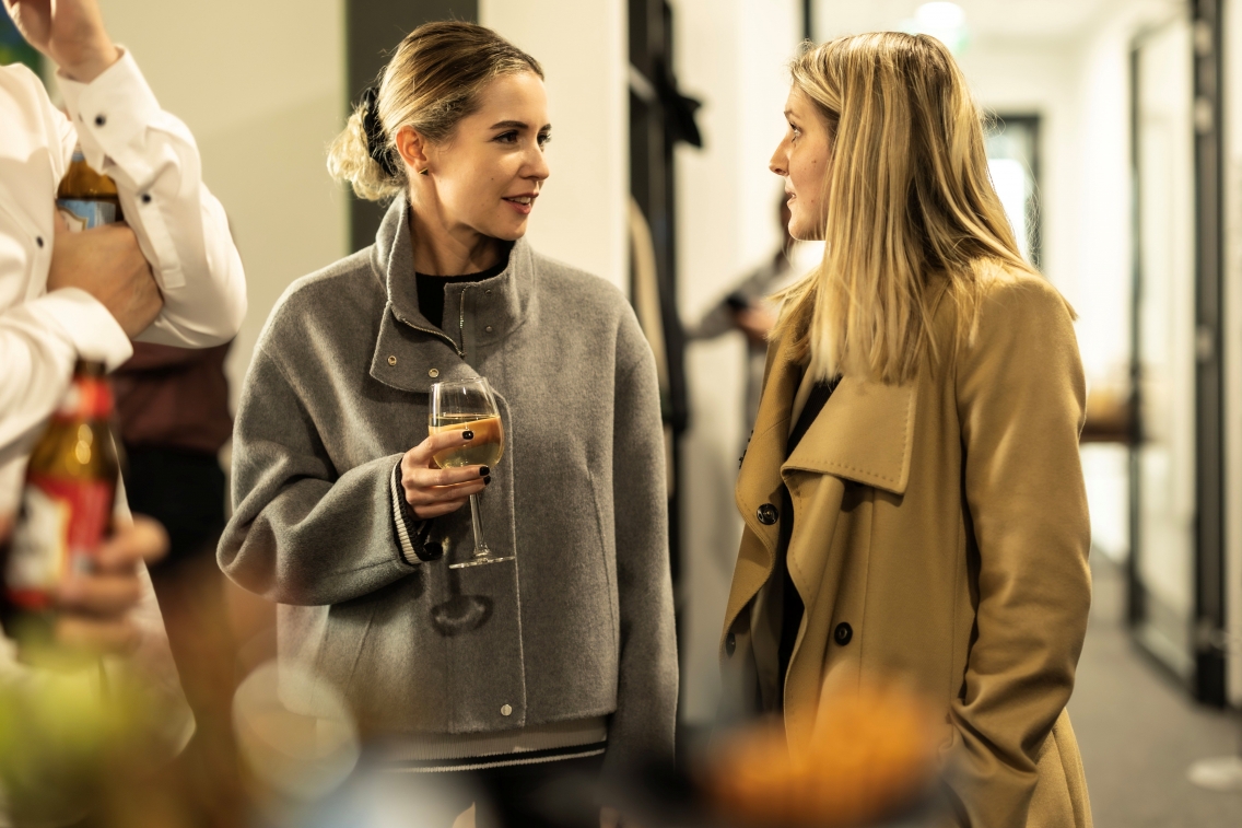 Ein gelungener Abend zur Büroeröffnung